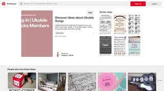 Log In | Ukulele Tricks Members | Music stuff | Pinterest | Ukulele ...