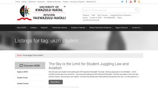 ukzn student – University of KwaZulu-Natal