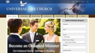 Universal Life Church: Become Ordained