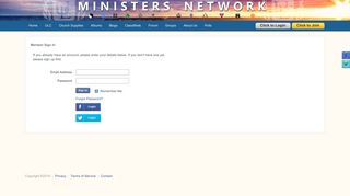 Sign-in - ULC Minister's Network