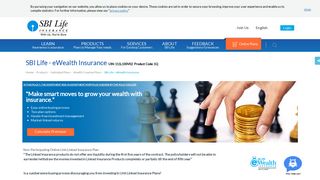 ULIP Plan Online - Buy SBI Life eWealth ULIP Policy