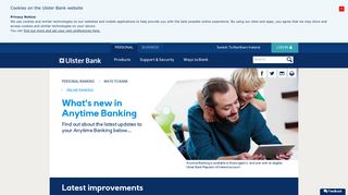 Whats new in Anytime Banking - Ulster Bank