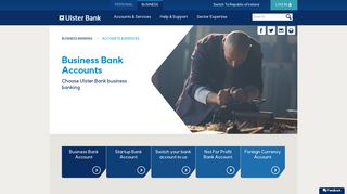 Business Bank Accounts - Ulster Bank