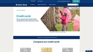 Credit Cards – Personal Banking | Ulster Bank