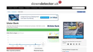 Ulsterbank down? Current problems and outages | Downdetector
