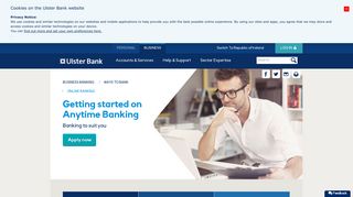 Getting Started With Anytime Banking - Business Banking | Ulster Bank