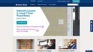 Mortgages, Bank Account, Loan & Savings | Ulster Bank Republic of ...
