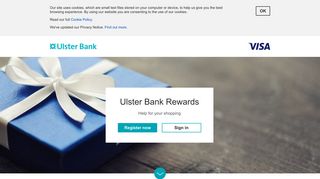 Ulster Bank Rewards: Home