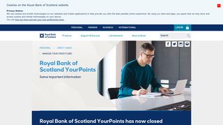YourPoints | Closure - RBS