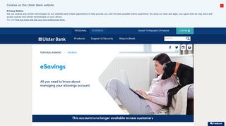 eSavings - Savings | Ulster Bank