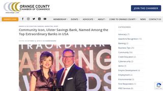 Community Icon, Ulster Savings Bank, Named Among the Top ...
