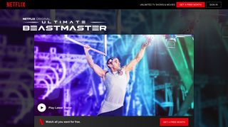Ultimate Beastmaster | Netflix Official Site