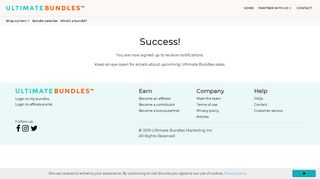 Success! - Ultimate Bundles - Complete eBook libraries. One ...