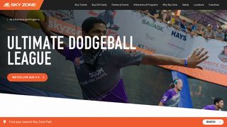 Ultimate Dodgeball League | Sky Zone Trampoline Park