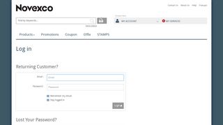 Login - Novexco Distribution