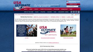 USAU Membership - USA Ultimate