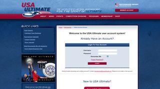 USA Ultimate Account Login | Play USA Ultimate