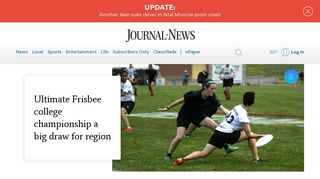 Ultimate Frisbee college championship a big draw for region