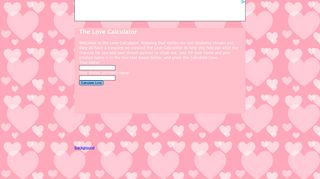 The Love calculator - Calculator.com