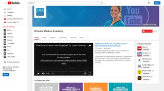 Ultimate Medical Academy - YouTube