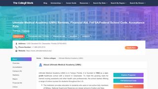 Ultimate Medical Academy (UMA) Reviews, Financial Aid, FAFSA ...