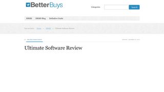 Ultimate Software Review – 2019 Pricing, Features, Shortcomings