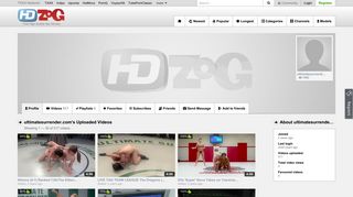 ultimatesurrender.com's Profile - HdZog - Free XXX HD, High Quality ...