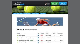 Atlanta - Ultimate Tennis - The Premier Flex Tennis League