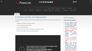 2. Choose and Pay Your Subscription