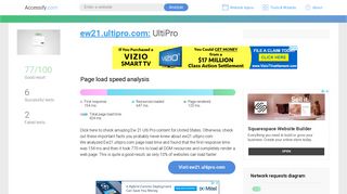 Access ew21.ultipro.com. UltiPro