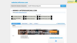 www51.intersourcing.com at Website Informer. UltiPro. Visit Www 51 ...
