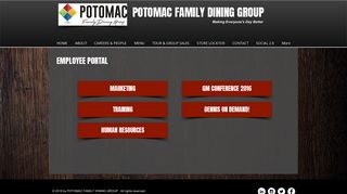 potomacdining | EMPLOYEE - Potomac Family Dining Group