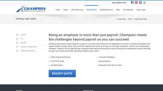 Champion Employer Services | Payroll and Taxes - Champion ...