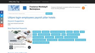 Ultipro login employees payroll pillar hotels Search - InfoLinks.Top