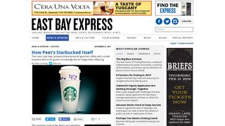 How Peet's Starbucked Itself | East Bay Express