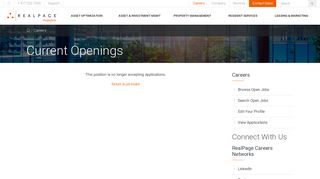 RealPage Careers - Browse and Search Openings