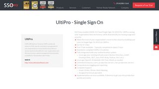 UltiPro - Single Sign On - SAML SSO Solutions | SSO Easy
