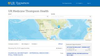 Thompson Health :: Careers