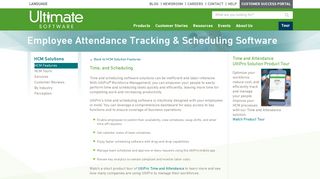 Employee Attendance Tracking & Scheduling Software | UltiPro®