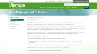 Employee Time Management Software & Tools | UltiPro®