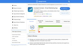 Constant Contact - Email Marketing App - by Constant Contact Inc ...