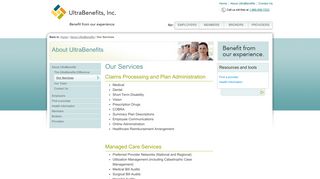 Ultra Benefits: Our Services