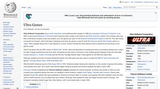 Ultra Games - Wikipedia