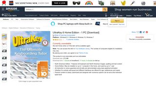 Amazon.com: UltraKey 6 Home Edition - 1 PC [Download]: Software