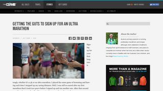 Getting the Guts to Sign Up For an Ultra Marathon - The Clymb