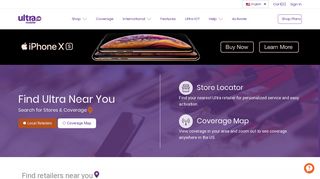 Mobile Phone Store | Ultra Mobile - Store Locator