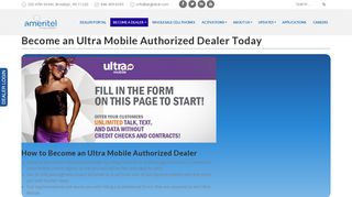 Become an Ultra Mobile Dealer with a Trusted Master Agent! - Ameritel