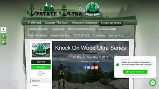 Ultra Trail Race - Knock on Wood - 100 Mile, 50 Mile, 50k, Relay, 8k ...