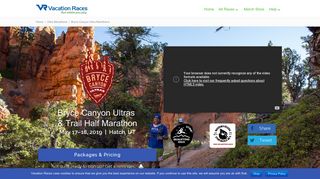 Bryce Canyon Ultra Marathons » Vacation Races