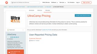 UltraCamp Pricing | G2 Crowd